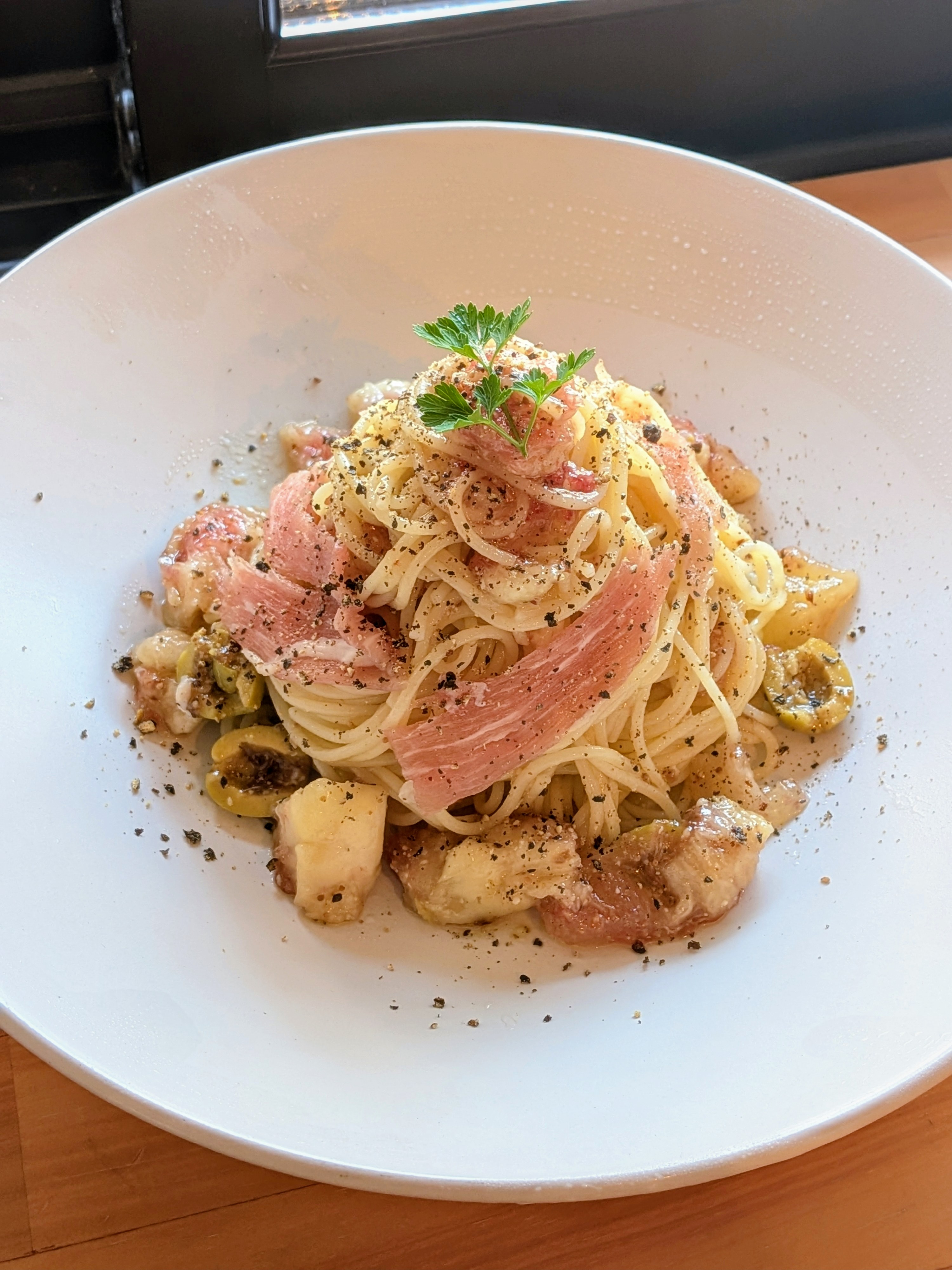 トマトとツナの冷製パスタ